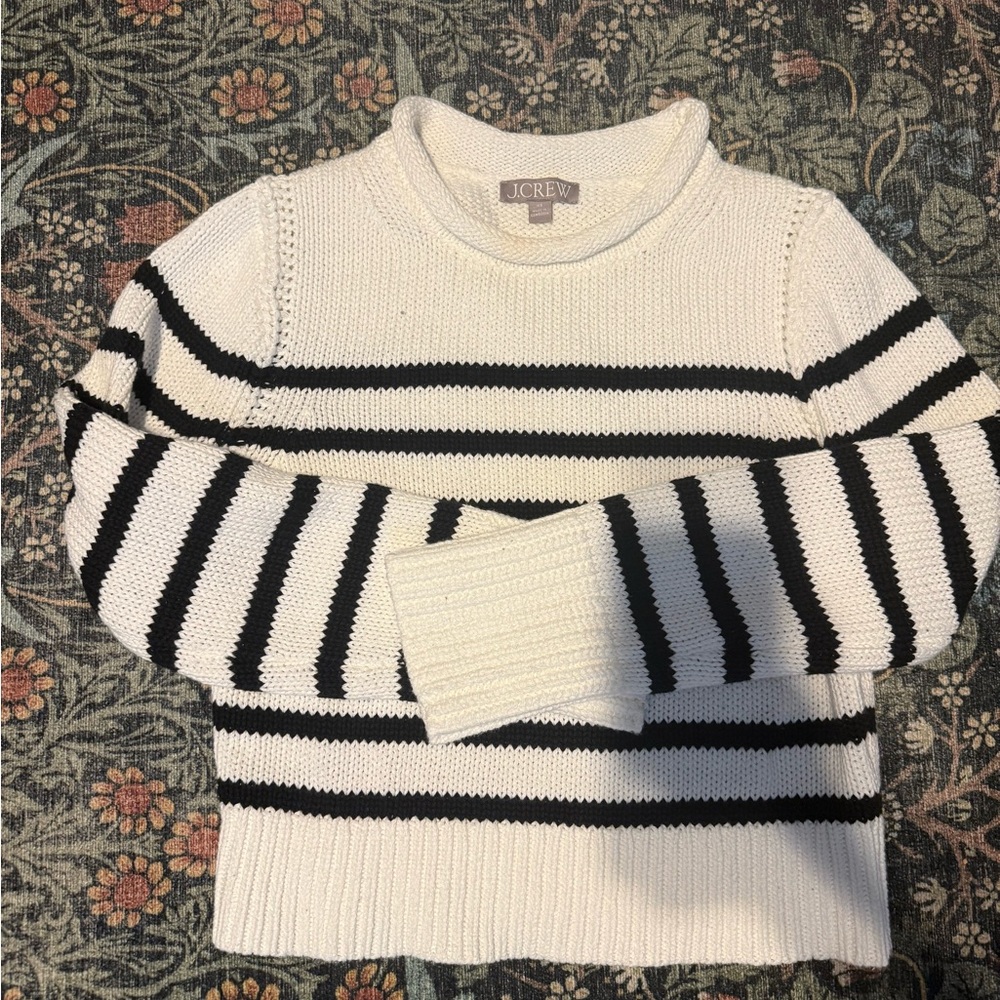 J. Crew Heritage Cotton Rollneck Sweater